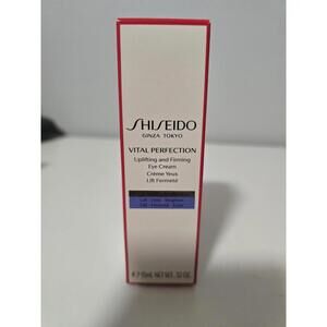 Shiseido Vital Perfection Day & Night Treatment Cream - 0.5 oz NIB W/seal bottle